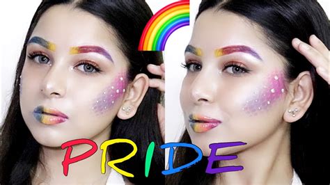 Pride Rainbow Makeup Tutorial Youtube