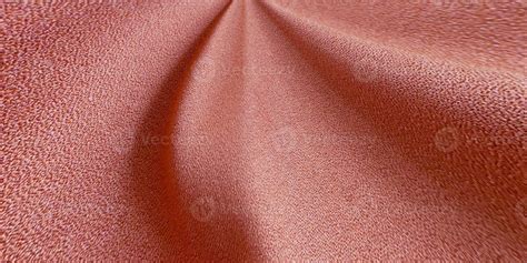 Close Up Of A Brown Fabric Texture Background With Copy Space For Image
