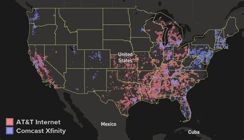 Xfinity Coverage Area Map