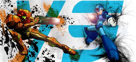 Mega Man Vs Samus Aran Battles Comic Vine