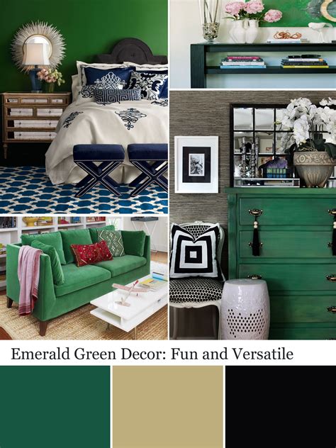 A recent pinterest trend report labeled it as. Decorating With Emerald Green - Green Decorating Ideas ...