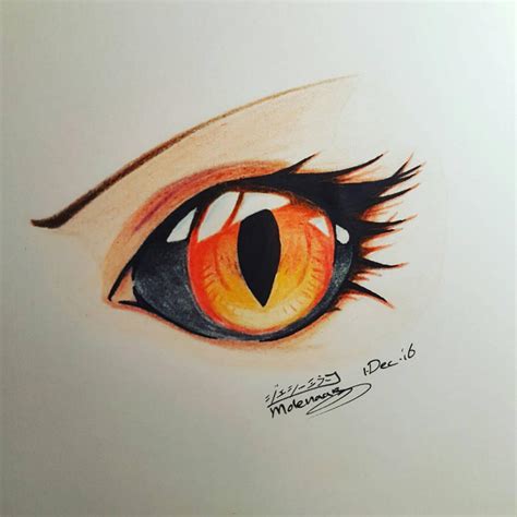 Fox Anime Eye By Spark Mol On Deviantart