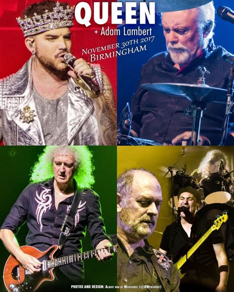 Il mondo sembra stia davvero tornando alla normalità. LIVE: Queen + Adam Lambert (Birmingham, UK) 11/30/17 ...