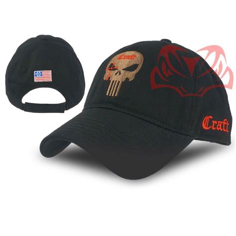 Chris Kyle American Sniper Navy Seal Punisher Skull Cap Hat Adjusted