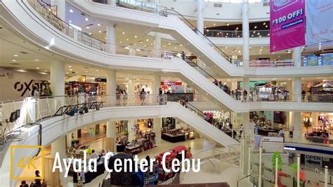 Ayala Center Cebu Ayala Mall Cebu City Philippines【4k】 Youtube