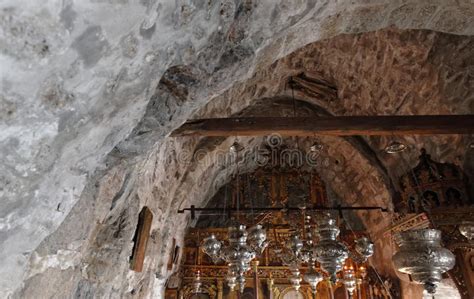 The arched ceiling is gradually reaching its peak of popularity. Stone Arched Chapel Ceiling Stock Photo - Image of ...