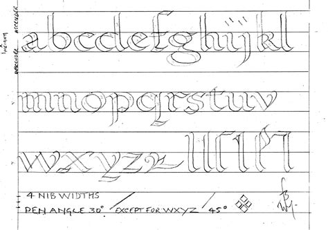 5 Best Images Of Free Printable Calligraphy Alphabet Italic Free