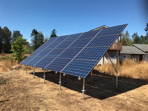 5kw Ground Mount Solar Installation Kit 5000 Watt Solar Pv System