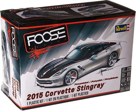 Revell Foose 125 2015 Corvette Stingray Plastic Model Kit Rmx85 4397