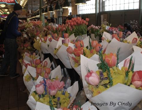 Pikes Place Flower Market Flower Market Bloom Flowers