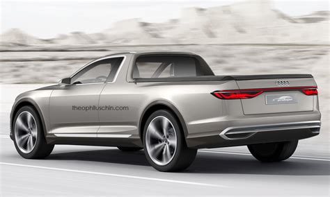 Audi Prologue Ute Pickup Is Another Render From Never Land Carscoops