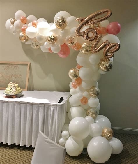 Pin By Nadia P On Parties Rose Gold Party Theme Rose Gold Balloons