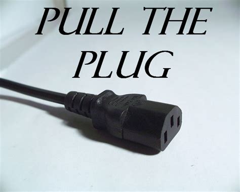 Idiom Pull The Plug English Course Malta