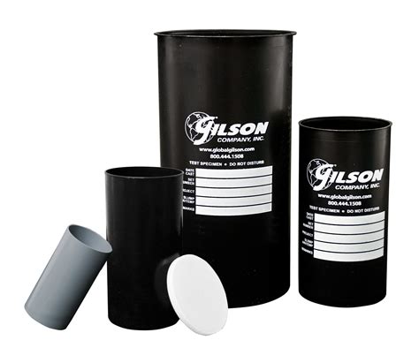 Plastic Concrete Cylinder Molds Cylinder Testing Gilson Co
