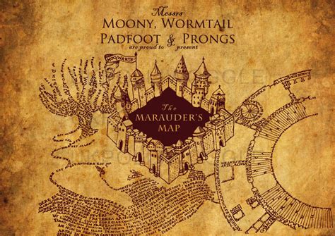 Download Marauders Map Vector at GetDrawings | Free download