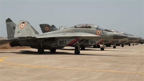 Mig 29k Crashes Over Sea Off Goa Pilot Ejected Safely Stable Latest