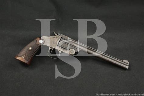 Smith And Wesson Sandw Single Shot 1st Model Of 1891 22 Lr 6″ Pistol Candr Lock Stock And Barrel