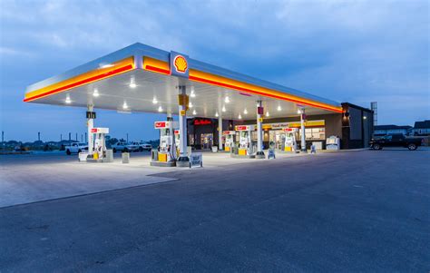 Shell Gas Station And Convenience Store Three Way Builders
