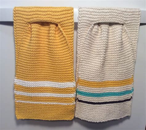Stay Put Kitchen Towel Knitting Pattern Knitting Pattern Worsted