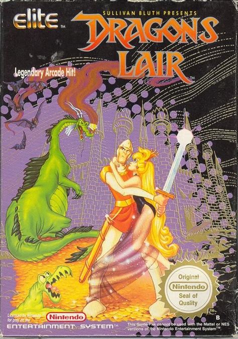 Dragons Lair Cover Or Packaging Material Mobygames