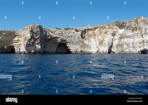 Blue Grotto Malta Stock Photo Alamy