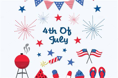 Fourth Of July 4th Of July Clipart 2 2 Clipartix