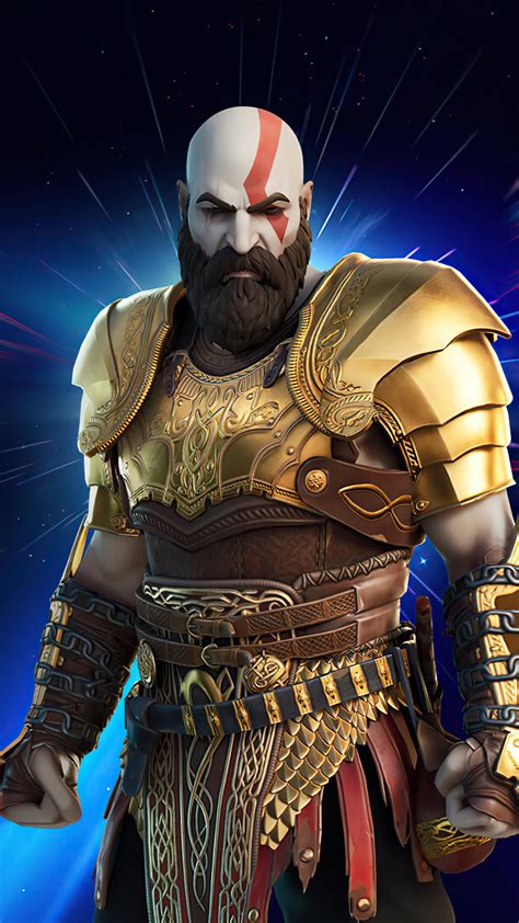 1080x1920 Kratos In Fortnite Chapter 2 Season 5 4k Iphone 76s6 Plus