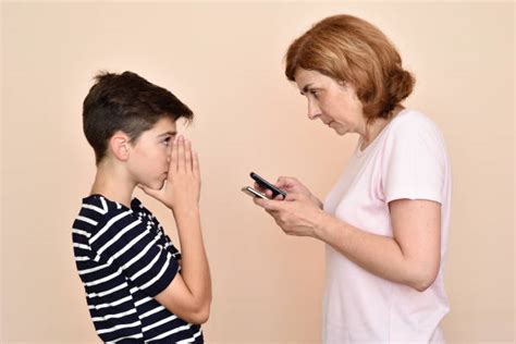 Mom Scolding Boy Stock Photos Pictures And Royalty Free Images Istock