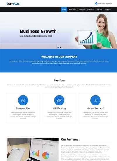 Sort by newest first , full php website download, blog design html code, simple templates html and css, html code, free templates using html css javascript, dynamic website template, javascript website, html projects, library management. Business Responsive HTML Web Template Free Download