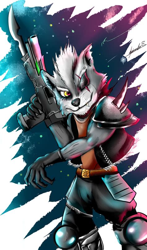 Wolf Star Fox Zero Re Dibujado By Alejandrodestroxarte On Deviantart