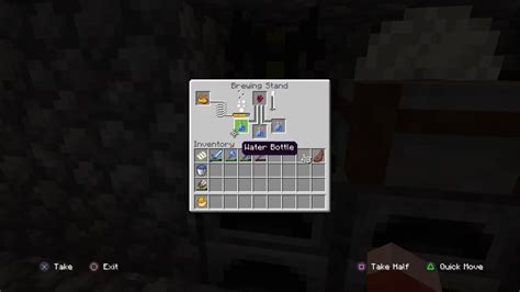 How To Make A Water Breathing Potion In Minecraft Youtube