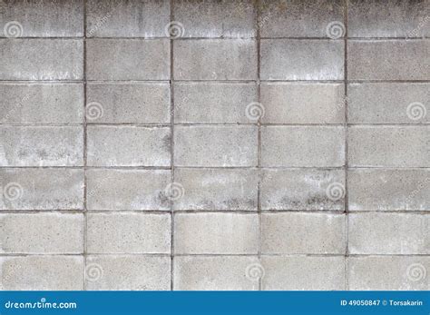 Concrete Block Wall Stock Image Image Of Cinderblock 49050847