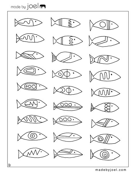 In this video we provide some suggestions. Fish Designs - Made by Joel