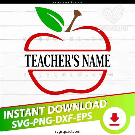 Teachers Apple Clipart