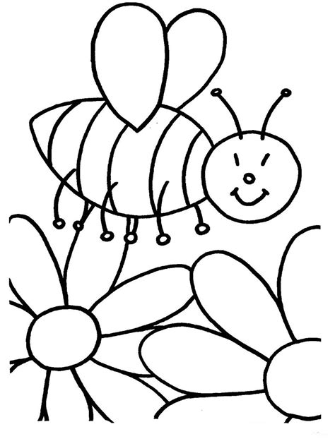 Download Free Cartoon Bee Coloring Page, Download Free Clip Art, Free Clip Art on Clipart Library