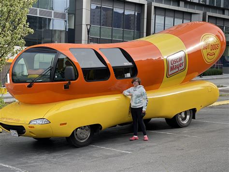 In Lighter Newsthe Oscar Mayer Wiener Mobile Is In Town Its Been Parked In Slu The Past Two