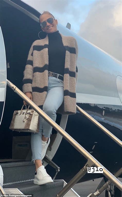 Jennifer Lopez And Alex Rodriguez Arrive In Florida After Bahamas Trip