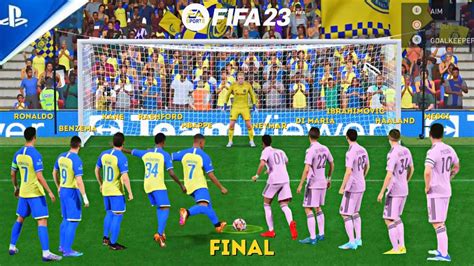 Ea Sports Fc Team Ronaldo Vs Team Messi Fifa 23 Penalty Shootout