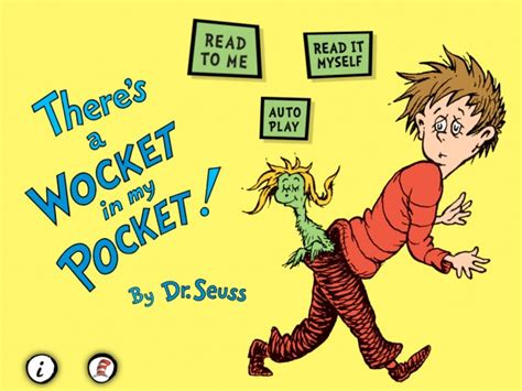 Puppy in my pocket c. There's A Wocket In My Pocket From Dr. Seuss And ...