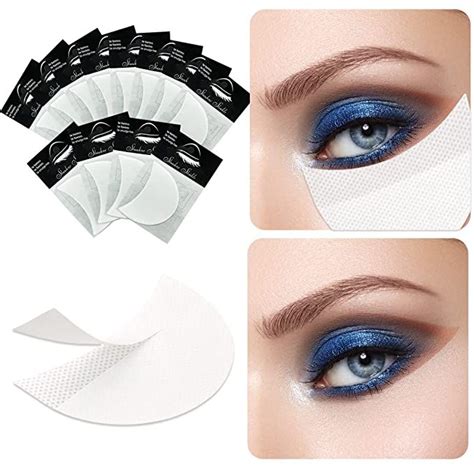 Tailaimei 120 Pcs Eyeshadow Shields Eyeshadow Stencil For Prevent