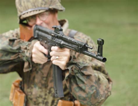 The sturmgewehr 44, or stg 44 for short (also known as mp 43 or mp 44 before renamed by adolf hitler), combined traits of a rifle with those of a submachine gun. GSG Sturmgewehr 44 in .22LR: World War Classic Reborn as ...