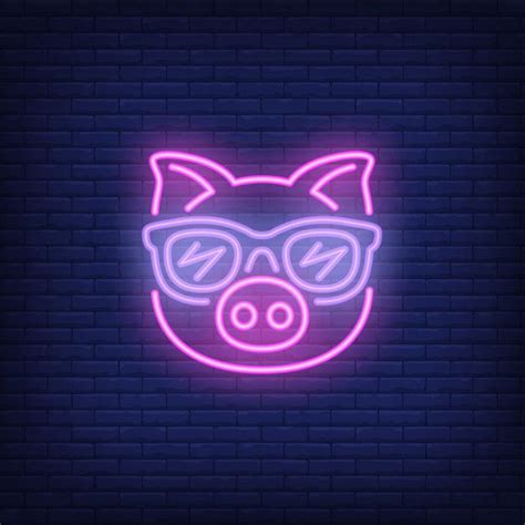 Neon Pig Neon Wallpaper Iphone Wallpaper Pig Logo Photos Hd Neon