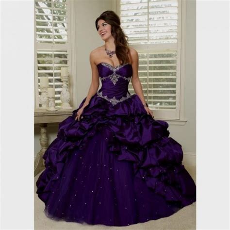 Royal Purple Ball Gown Looks B2b Fashion