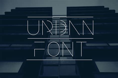 Urban Font On Behance