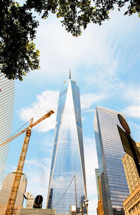 New World Trade Center New York Wall Street Editorial Stock Photo