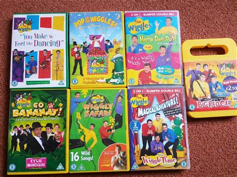 The Wiggles Dvds Vhs Lot 17