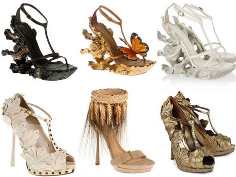 Exotic Summer Shoes by Alexander McQueen | Fashion Naturally