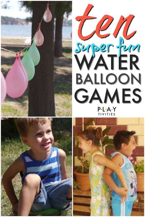 Water Balloon Games Part 2 Playtivities Water Balloon Games