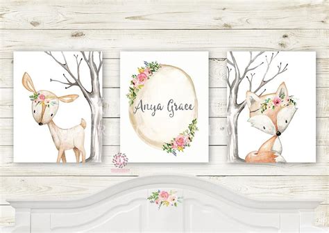 We did not find results for: 3 Deer Fox Personalized Baby Name Birth Stats Wall Art Print Printable Woodland Boho Nursery ...