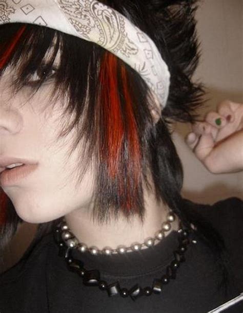 Cute Emo Boy Hairstyle Nineimages